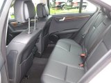 2012 Mercedes-Benz C 250 Luxury Black Interior