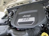 2012 Jeep Wrangler Unlimited Sport 4x4 3.6 Liter DOHC 24-Valve VVT Pentastar V6 Engine