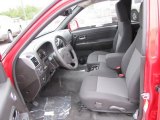 2012 GMC Canyon SLE Crew Cab Ebony Interior