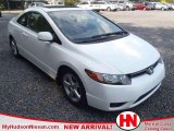 2007 Taffeta White Honda Civic EX Coupe #54201921