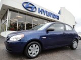 2008 Dark Sapphire Blue Hyundai Accent GS Coupe #54203790