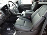 2012 Chevrolet Silverado 3500HD LTZ Crew Cab 4x4 Dually Ebony Interior