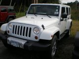2012 Bright White Jeep Wrangler Unlimited Sahara 4x4 #54202456
