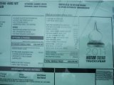 2011 Chevrolet Silverado 2500HD LS Crew Cab 4x4 Window Sticker