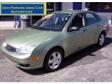 2007 Kiwi Green Metallic Ford Focus ZX4 SES Sedan #54230252