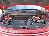2012 Ford Explorer Limited 4WD 3.5 Liter DOHC 24-Valve TiVCT V6 Engine
