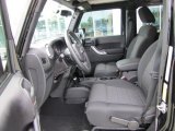 2011 Jeep Wrangler Unlimited Rubicon 4x4 Black Interior