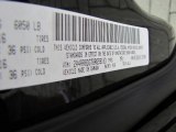 2011 Town & Country Color Code for Brilliant Black Crystal Pearl - Color Code: PXR