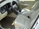 2012 Volvo S60 T6 AWD Soft Beige Interior