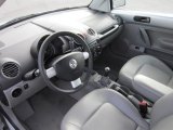 2007 Volkswagen New Beetle 2.5 Convertible Grey Interior