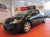 2007 Nighthawk Black Pearl Honda Civic LX Coupe #54257168