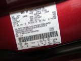 2007 Explorer Sport Trac Color Code for Red Fire - Color Code: G2