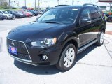 2012 Labrador Black Metallic Mitsubishi Outlander SE AWD #54256502