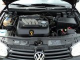 2002 Volkswagen Golf GLS Sedan 2.0 Liter SOHC 8-Valve 4 Cylinder Engine