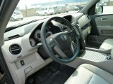 2012 Honda Pilot LX 4WD Gray Interior