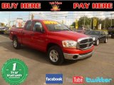 2006 Flame Red Dodge Ram 1500 SLT Quad Cab #54257114