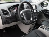 2012 Chrysler Town & Country Touring - L Black/Light Graystone Interior