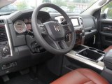 2012 Dodge Ram 2500 HD Laramie Longhorn Crew Cab 4x4 Dark Slate/Russet Interior