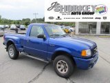 Sonic Blue Metallic Ford Ranger in 2004