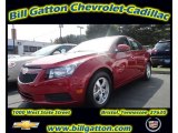 2012 Crystal Red Metallic Chevrolet Cruze LT #54257604