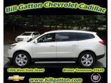 2011 White Diamond Tricoat Chevrolet Traverse LTZ AWD #54257571