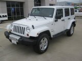 2012 Bright White Jeep Wrangler Unlimited Sahara 4x4 #54256429