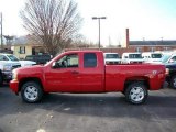 2011 Victory Red Chevrolet Silverado 1500 LT Extended Cab 4x4 #54257492