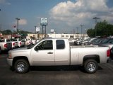 2011 Sheer Silver Metallic Chevrolet Silverado 1500 LS Extended Cab #54257480