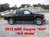 2012 Onyx Black GMC Canyon SLE Crew Cab 4x4 #54257394