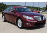 2011 Hyundai Genesis Cabernet Red Pearl