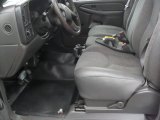 2006 Chevrolet Silverado 3500 Regular Cab Chassis Dump Truck Dark Charcoal Interior