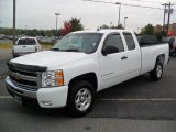 2009 Summit White Chevrolet Silverado 1500 LT Extended Cab #54256953