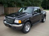 2001 Black Clearcoat Ford Ranger XLT SuperCab 4x4 #54256951