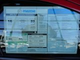 2011 Mazda RX-8 R3 Window Sticker
