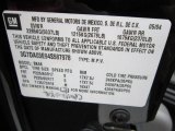 2004 Pontiac Aztek  Info Tag