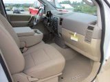 2011 Nissan Titan SV Crew Cab 4x4 Almond Interior