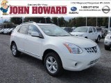 2011 Pearl White Nissan Rogue SV AWD #54256926