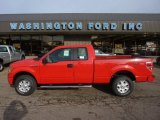 2011 Race Red Ford F150 STX SuperCab 4x4 #54256244