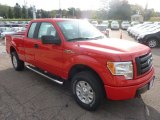 2011 Ford F150 STX SuperCab 4x4 Front 3/4 View