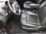 2008 Volkswagen New Beetle S Coupe Black Interior