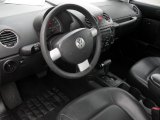 2008 Volkswagen New Beetle S Coupe Black Interior