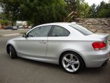 Titanium Silver Metallic BMW 1 Series in 2011