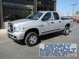 2007 Bright Silver Metallic Dodge Ram 2500 SLT Quad Cab 4x4 #54256738