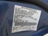 2002 Sable Color Code for French Blue Metallic - Color Code: RJ