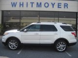 2012 White Platinum Tri-Coat Ford Explorer Limited 4WD #54379383