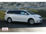 2012 Blizzard White Pearl Toyota Sienna Limited AWD #54378713