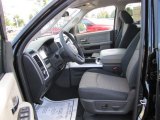 2012 Dodge Ram 3500 HD Big Horn Mega Cab Dually Dark Slate/Medium Graystone Interior