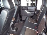2011 Jeep Wrangler Unlimited Sahara 70th Anniversary 4x4 Black/Dark Olive Interior