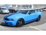 2010 Grabber Blue Ford Mustang V6 Premium Coupe #54379155
