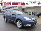 2011 Azurite Blue Pearl Subaru Outback 2.5i Premium Wagon #54419041